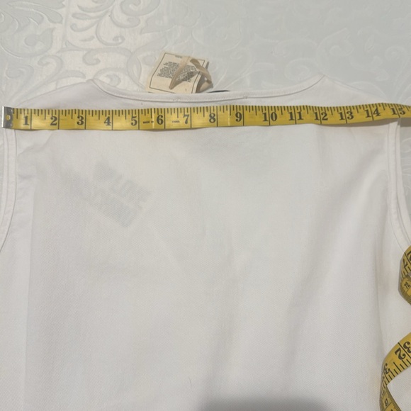 Love Moschino Sleeveless White Denim Dress - Picture 9 of 12